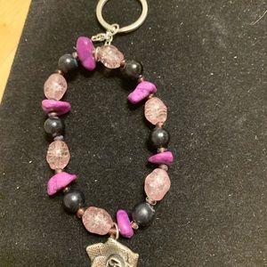 Homemade beautiful keychain bracelets